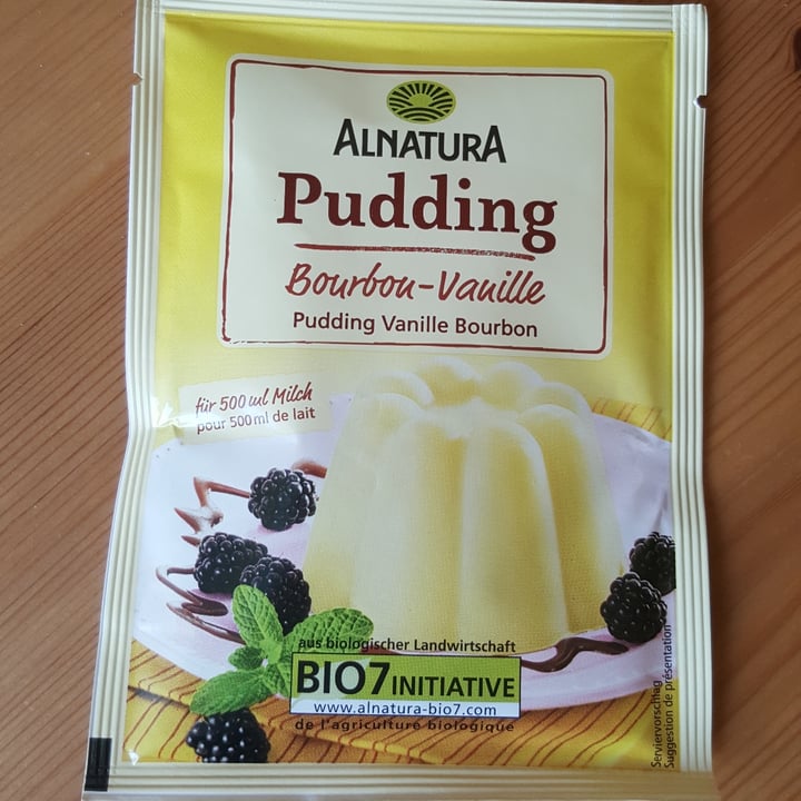 Alnatura Pudding Bourbon-Vanille Review | abillion