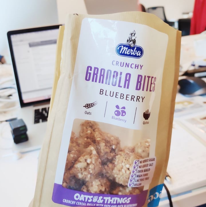 Merba Granola Bites Blueberry Review abillion