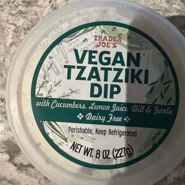 Trader Joe's Vegan tzatziki dip Review abillion
