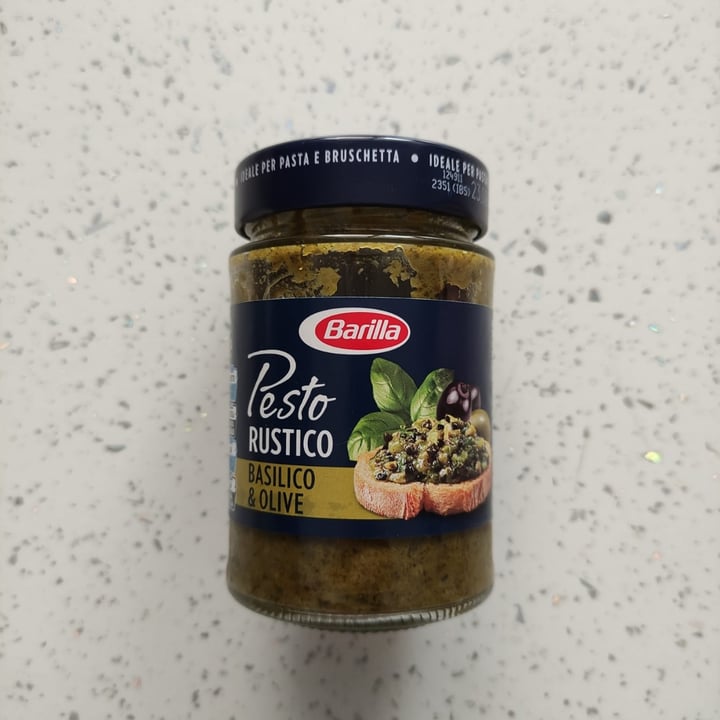 Barilla Pesto rustico Basilico E Olive Review abillion