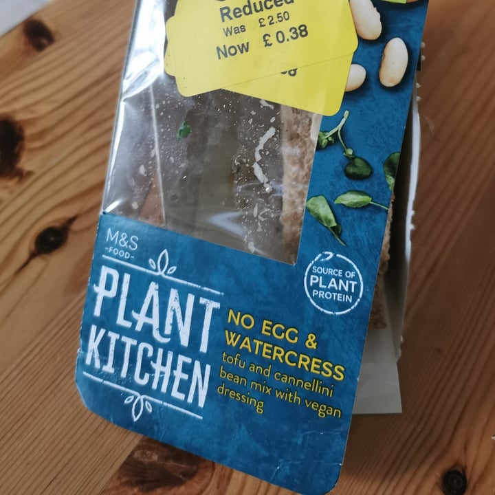 Plant Kitchen (M&S) No Egg & Watercress Review abillion