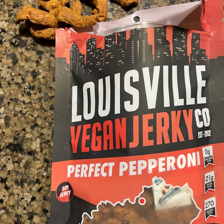Louisville Vegan Jerky Co. Perfect Pepperoni Review abillion