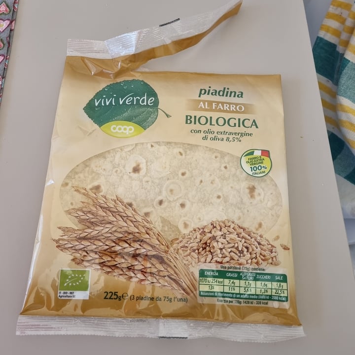 Vivi Verde Coop Piadina Al Farro Review Abillion