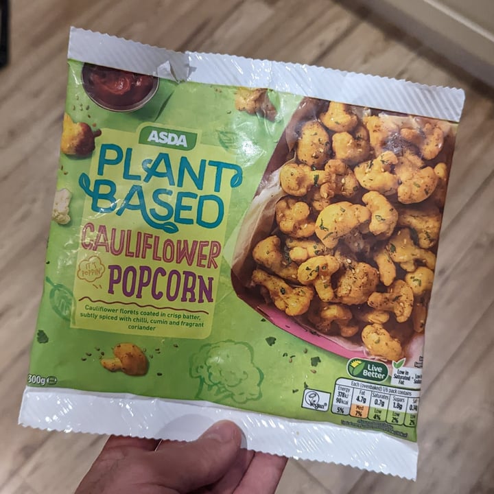 Asda Plant Based Cauliflower Popcorn Review abillion