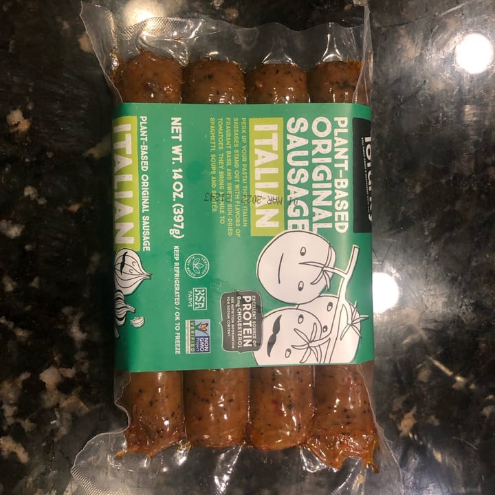 Tofurky Plantbased Sausages Italian Review abillion