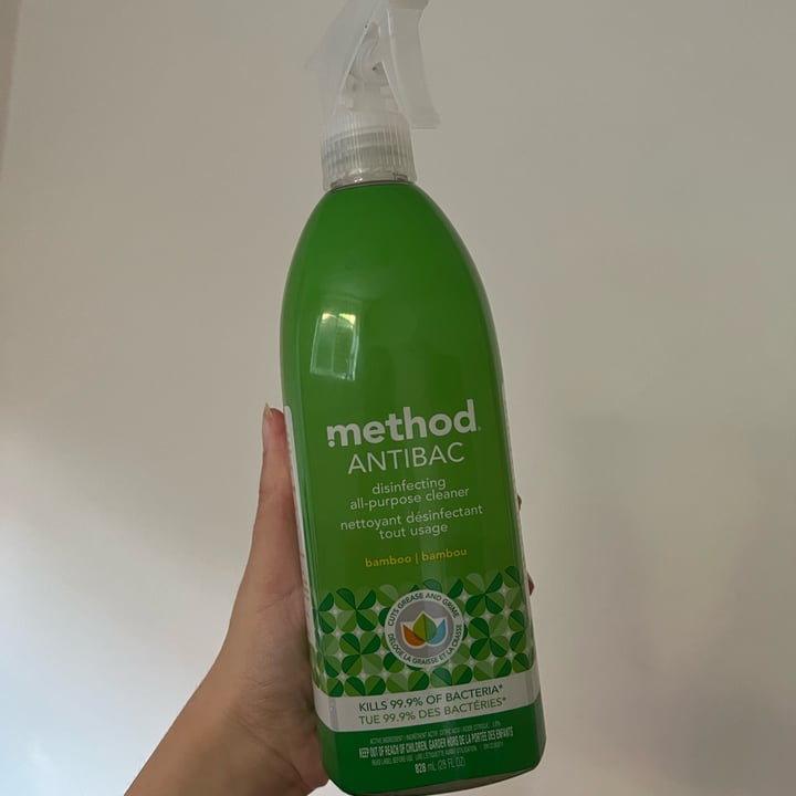 method Antibac Disinfecting All Purpose Cleaner Review abillion