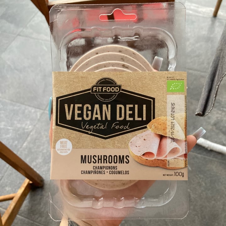 Fit Food Vegan Deli Mortadella Vegana Di Funghi Review abillion