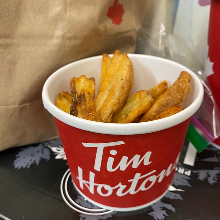 Tim Hortons Niagara Falls, Canada Savoury Potato Wedges Review abillion