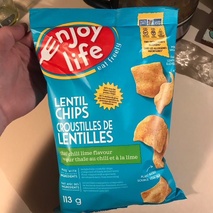 Enjoy Life Lentil Chips Thai Chili Lime Reviews abillion