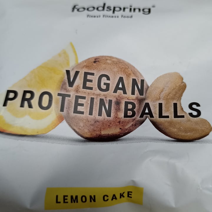 Foodspring Vegan Protein Balls (Lemon Cake) Review abillion