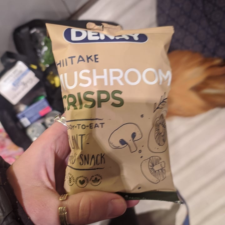 Denny Shiitake mushroom crisps Review abillion