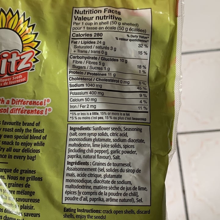 Spitz Chilli Lime Sunflower Seeds Review abillion