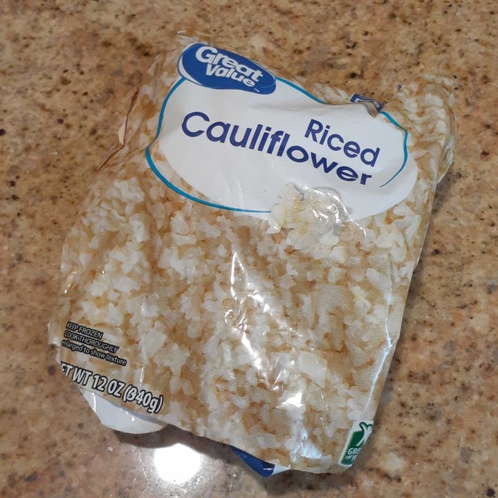 Great Value Riced Cauliflower Review abillion