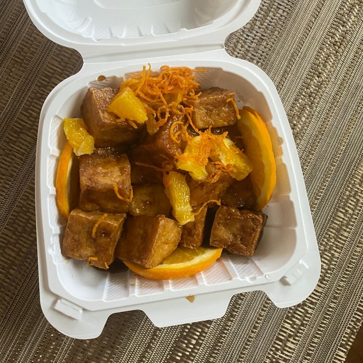 Veggie House Armour Square, Chicago, United States Orange Tofu Review