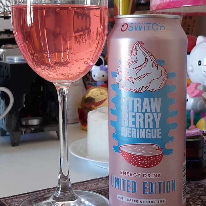 Switch energy drinks Strawberry meringue Review abillion