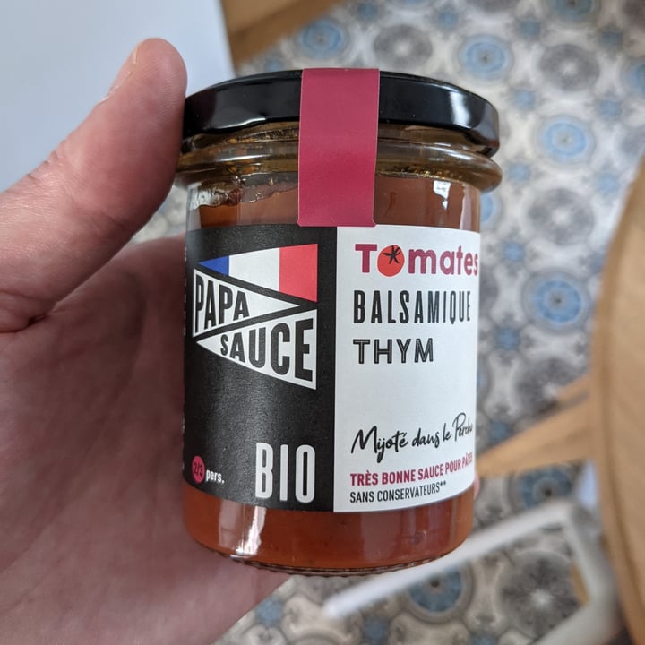 Papa Sauce Tomate Balsamique Thym Review abillion