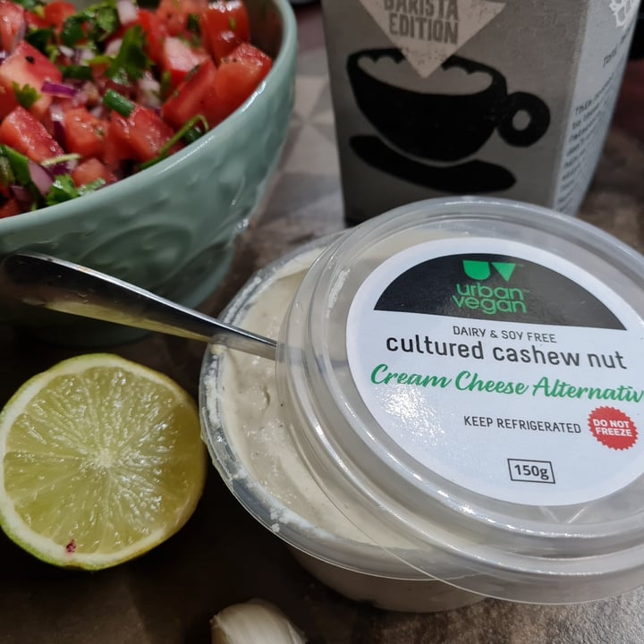 Urban Vegan Cultured Cashew Nut Cream Cheese Alternative Review abillion