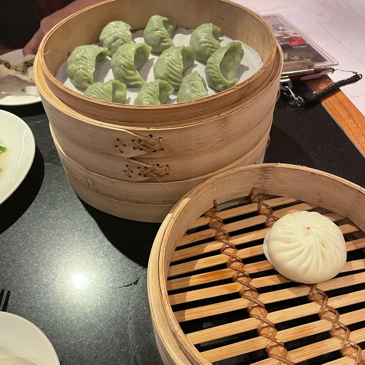 Din Tai Fung Orchard, Singapura, Singapore Steamed Vegetarian Dumplings