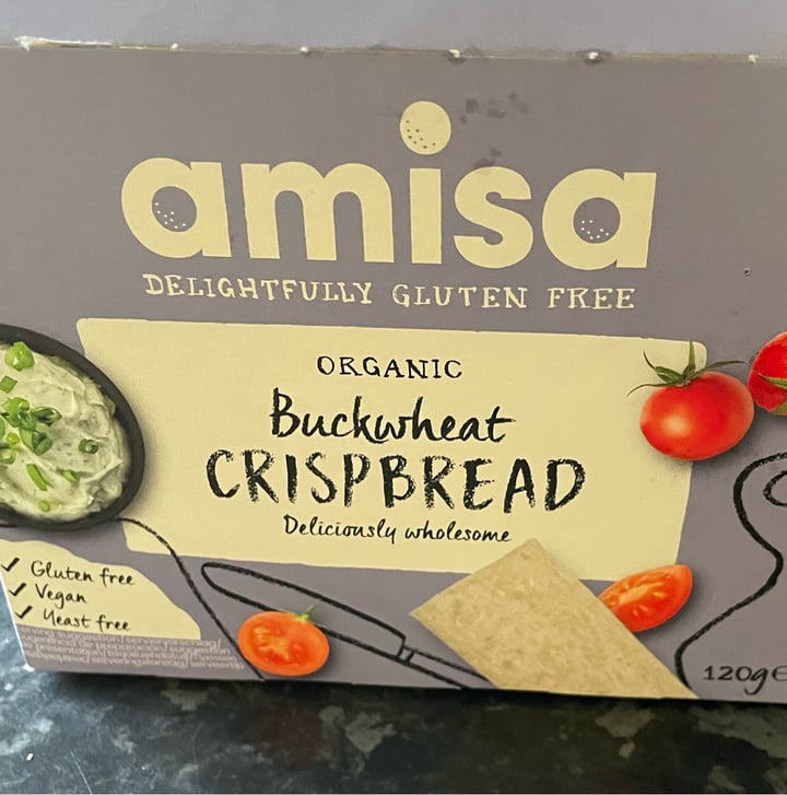Amisa Gluten Free Buckwheat Crispbread 120g - View #6