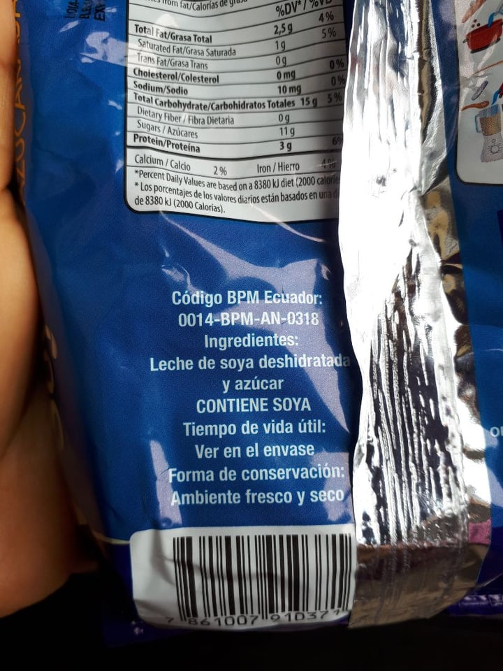 photo of Oriental Leche de Soya shared by @violeta on  05 Oct 2020 - review