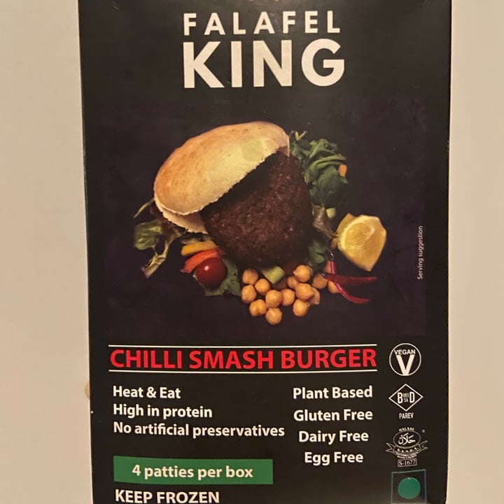 Falafel King Chilli Smash Burger Review abillion