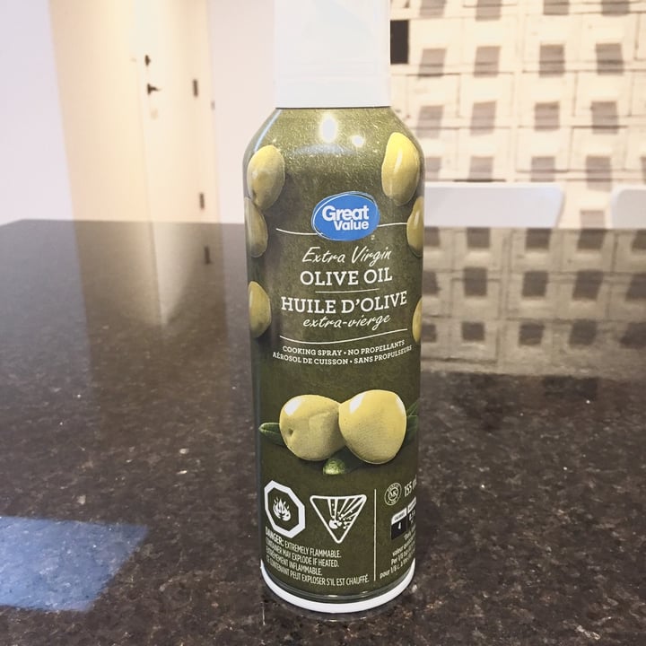 Great Value Extra Virgin Olive Oil cooking spray Review abillion