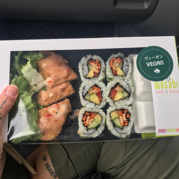 Wasabi Dartford, United Kingdom Vegan Katsu&Maki Set Review abillion