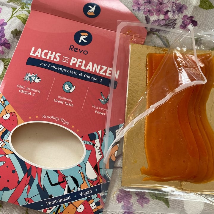 review photo of Revo Foods Revo Foods veganer Lachs shared by @joyveg on 29 Jan 2022 - review