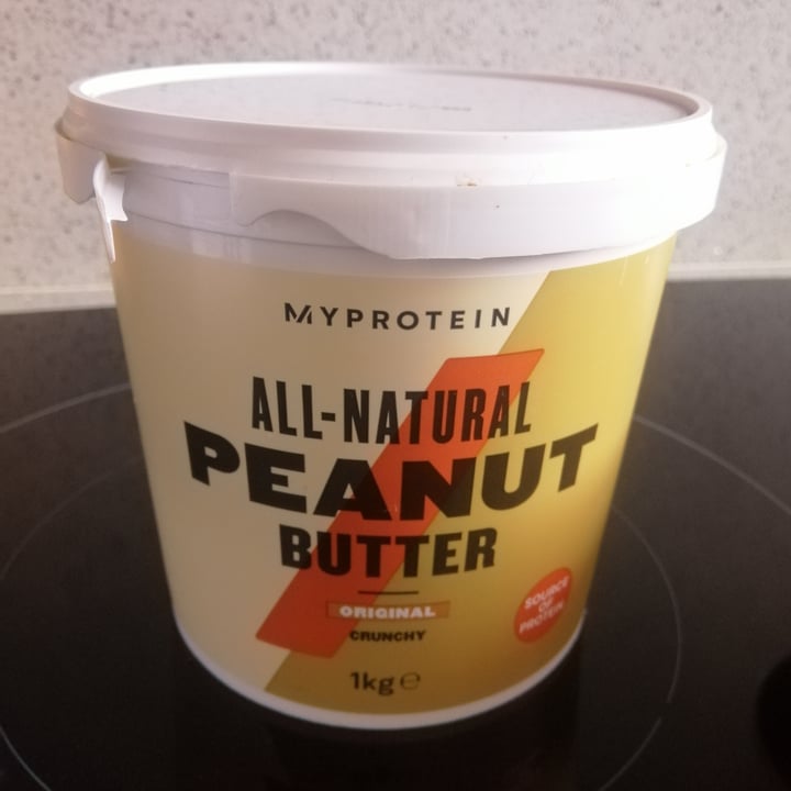 MyProtein All Natural Peanut Butter Original Crunchy Review abillion