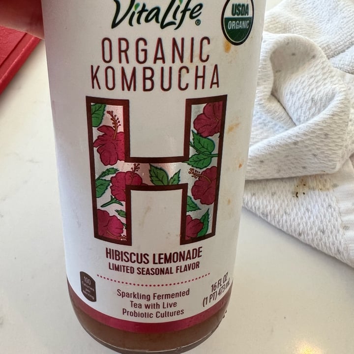 VitaLife organic kombucha hibiscus lemonade Reviews abillion
