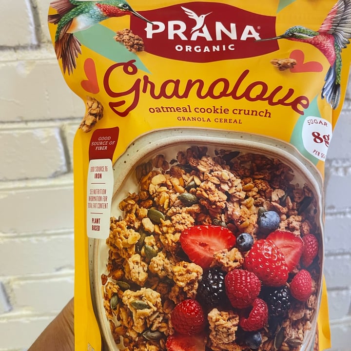 Prana Organic Granolove Oatmeal Cookie Crunch Reviews abillion