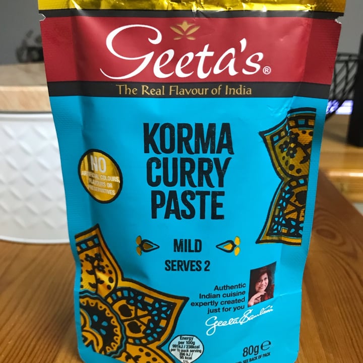 Geeta’s Korma Curry Paste Review | Abillion