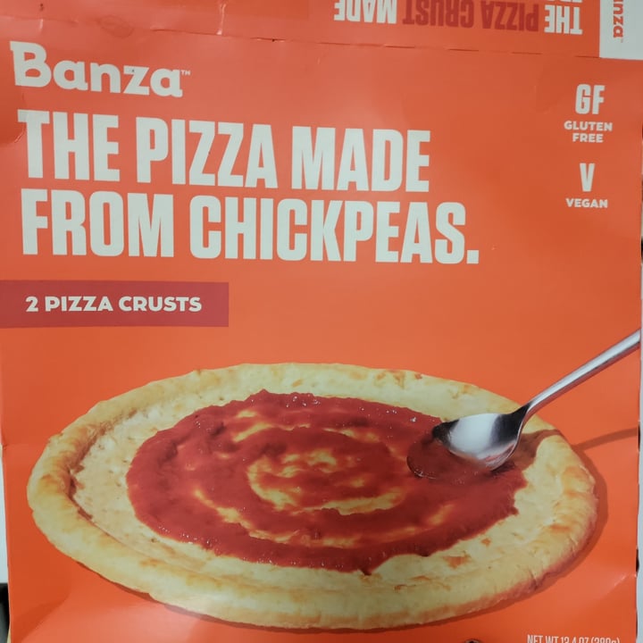 Banza Pizza crust made from chickpeas Review abillion