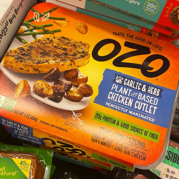 Ozo PlantBased Chicken Cutlet Review abillion