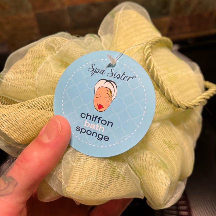 Spa Sister Chiffon Bath Sponge Review abillion