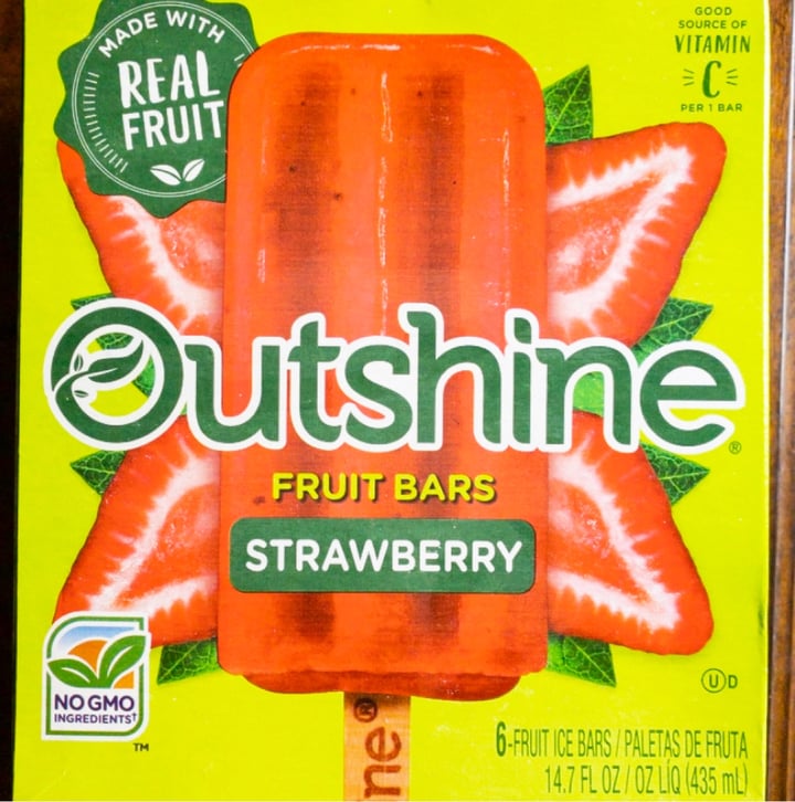 Outshine Strawberry Fruit Bar Review abillion