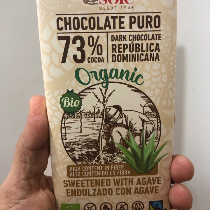 Chocolates Solé Chocolate puro 73 República Dominicana endulzado con