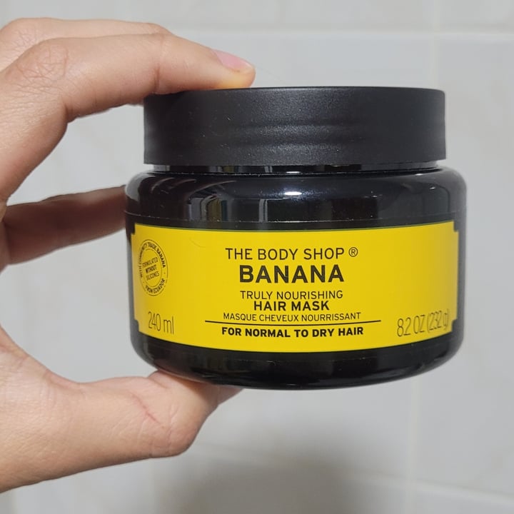 The Body Shop Banana Truly Nourishing Hair Mask Review abillion