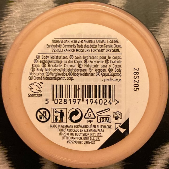 The Body Shop Shea body butter Review abillion