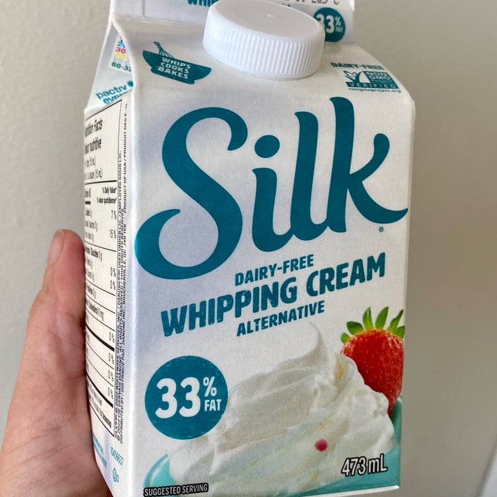 Silk Dairyfree Whipping Cream Alternative Review abillion