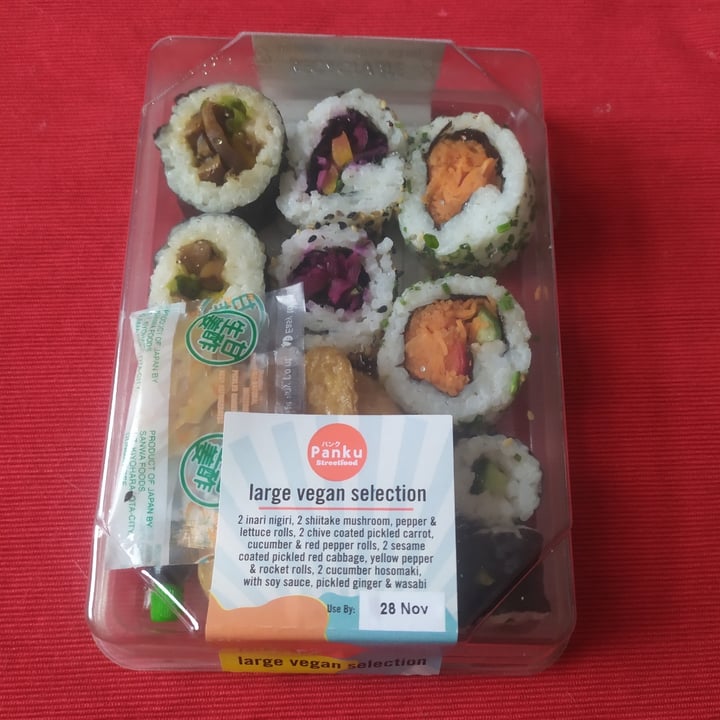 Panku streetfood Vegan Sushi Asda Review abillion