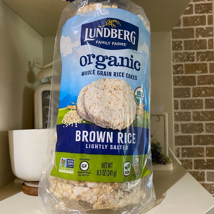 Lundberg Family Farms Organic Brown Rice Cakes Review abillion