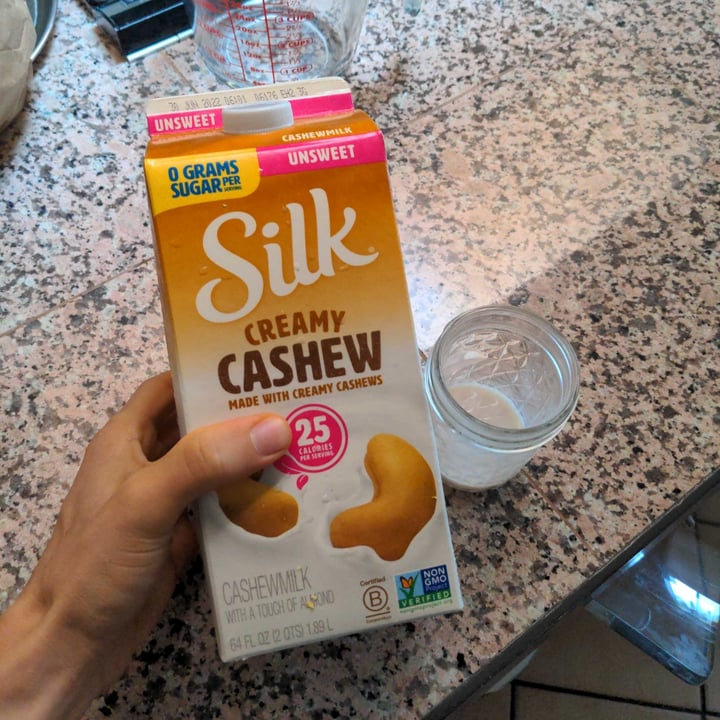 Silk Cashew milk unsweetened Review abillion