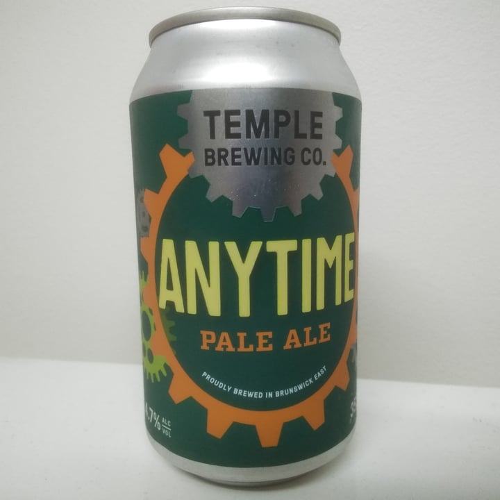 Temple Brewing Anytime Pale Ale Review abillion