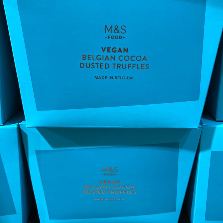 Marks & Spencer Food (M&S) Belgian Cocoa Dusted Truffles Review abillion