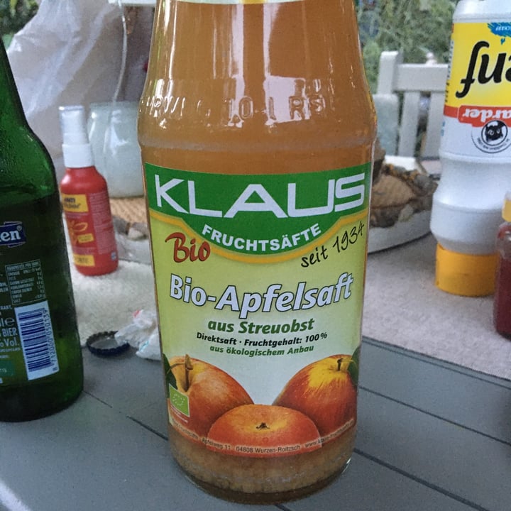 Klaus Fruchtsäfte BioApfelsaft aus Streuobst Review abillion