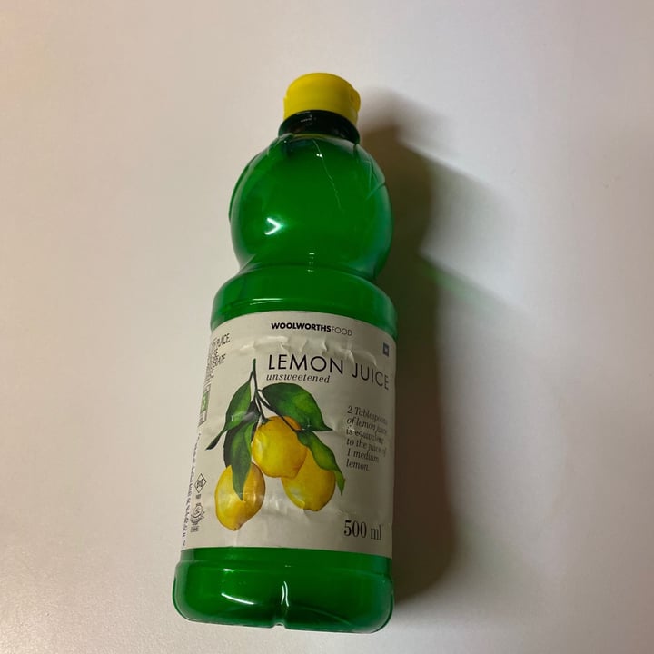 Woolworths Food Lemon Juice Review abillion