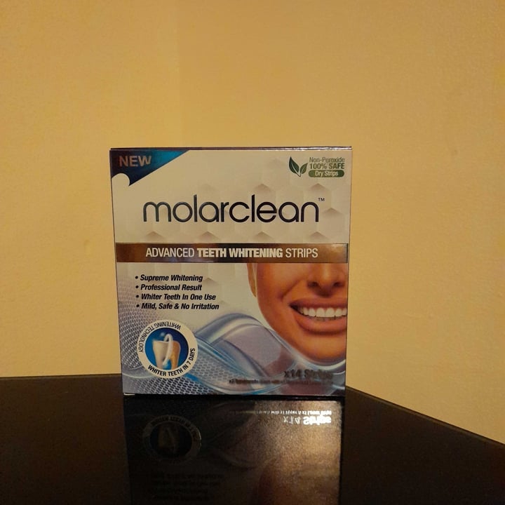 molar clean ADVANCED TEETH WHITENING STRIPS Review abillion