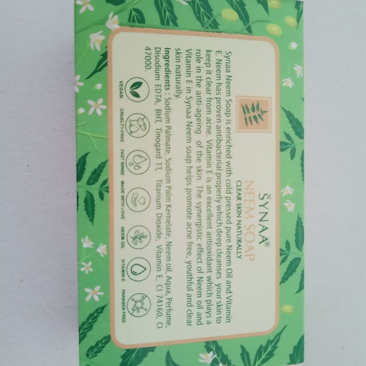 Synaa Neem soap Reviews abillion