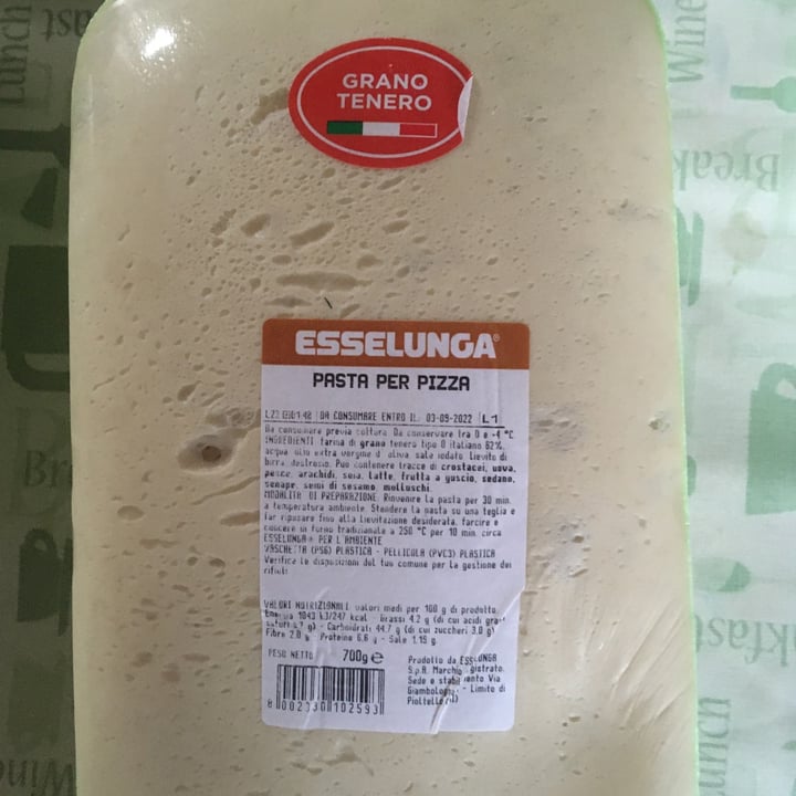 Esselunga Pasta per pizza 700 g Reviews abillion